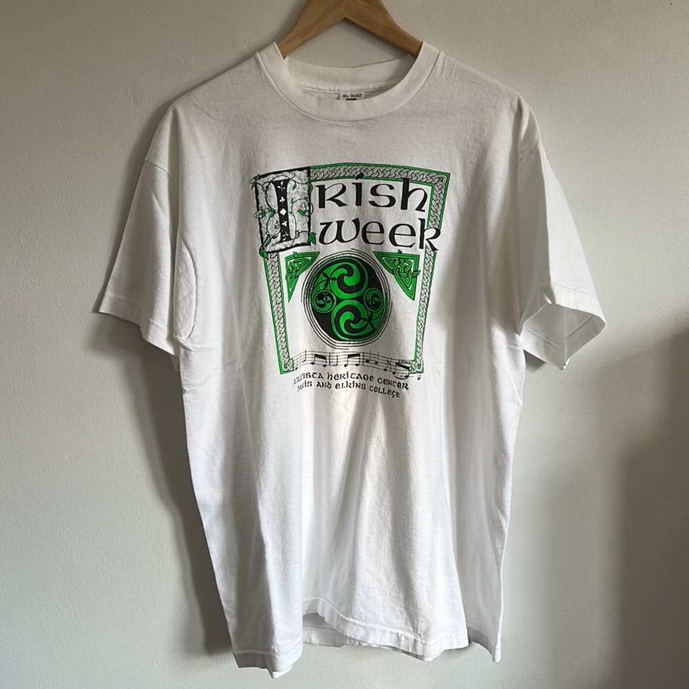 Vintage Irish T-Shirt / XL / Single Stitch / 90s